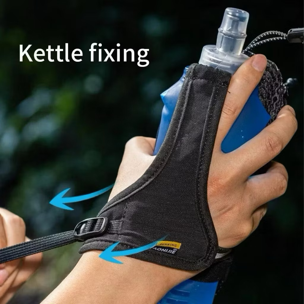 AONIJIE A7108 Running Handheld with 500ml Soft Flask Fit for 6.8 Inches Mobile Phone Water Bottle