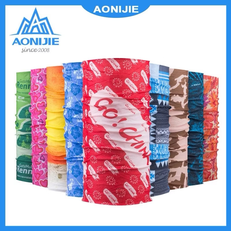 AONIJIE Cycling Scarf Bandana Neck Gaiter Tube Headwear Bandana, Motorcycle Face Bandana for Face Scarf TJ111