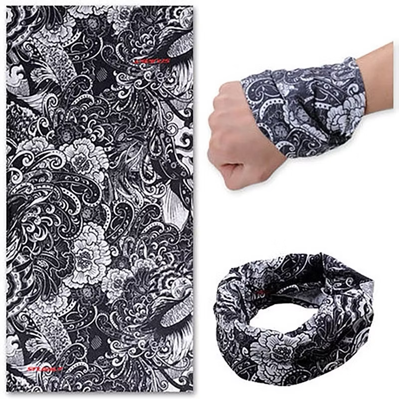 AONIJIE Cycling Scarf Bandana Neck Gaiter Tube Headwear Bandana, Motorcycle Face Bandana for Face Scarf TJ111