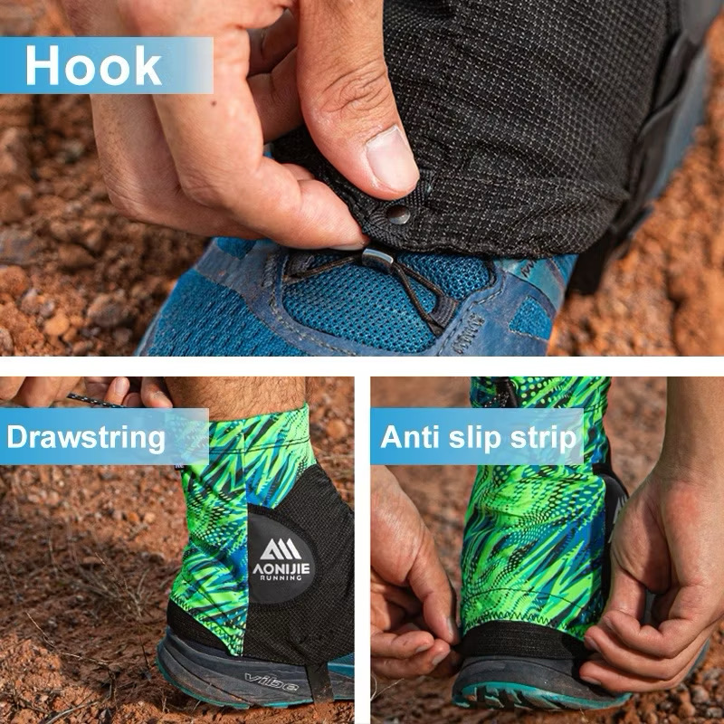 AONIJIE E4421 Running Gaiters Shoe Cover Reflective Sand proof Cover  Insect Resistant For Triathlon Hiking
