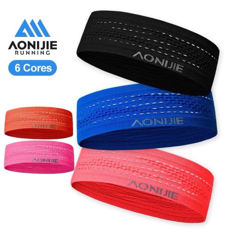 AONIJIE E4423 Sports Headbands Men Women Outdoor Sweatband Hair Band Tie Sweat Absorbent Wipes