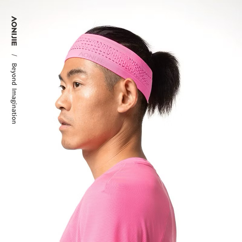 AONIJIE E4423 Sports Headbands Men Women Outdoor Sweatband Hair Band Tie Sweat Absorbent Wipes