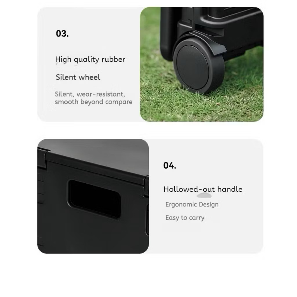 Blackdog Xingui X/X2 Folding Shopping Trolley – Portable Picnic & Camping Foldable Outdoor Cart