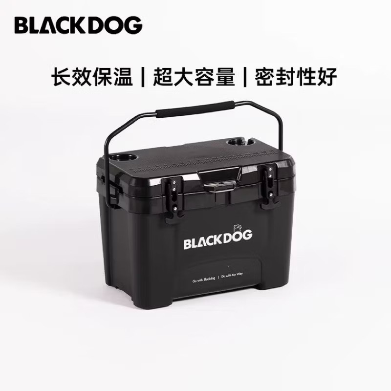 Blackdog Portable Cooler Box Ice Box 26L Camping Outdoor Picnic Insulated Food Trolley Storage Box Freezer
