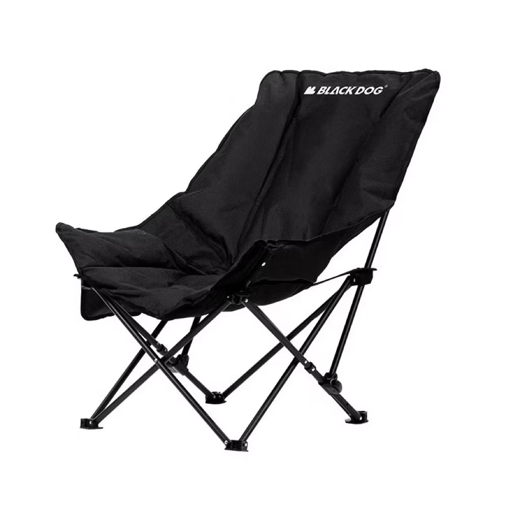 Blackdog-CBD2450JJ046 Fuyue UC Thick Foldable Moon Chair, Outdoor Camping Recliner