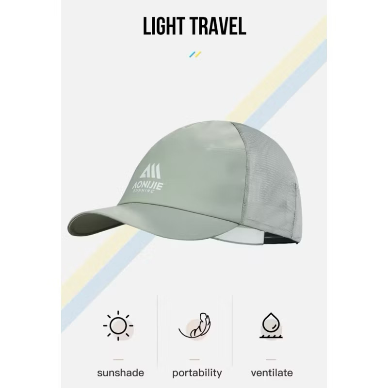 AONIJIE E4615 Quick Dry Baseball Cap Breathable and Adjustable Mesh-Back Sports Hat for Running Gym Hiking