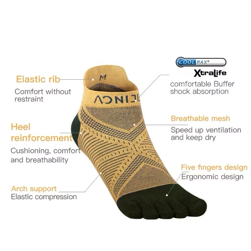 AONIJIE E4824 Toe-Separated Running Socks