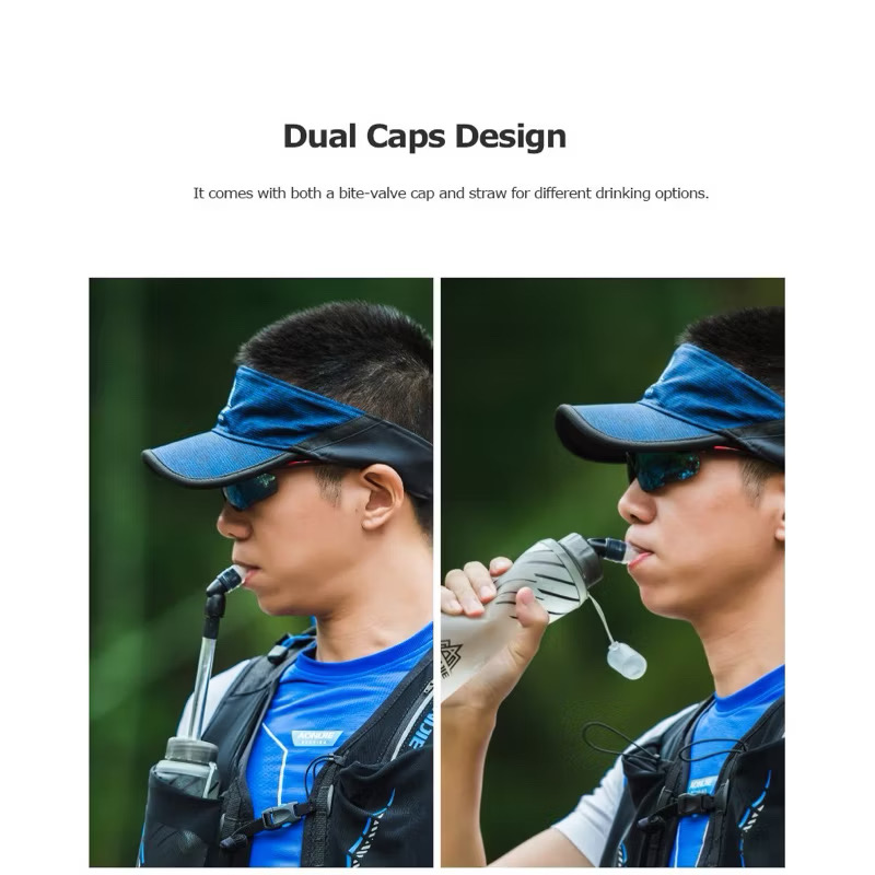 AONIJIE TPU Soft Flash SD21/SD23 Collapsible Running Flasks for Hydration Pack Backpack 250ml 420ml 500ml SD21