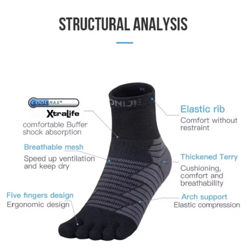Aonijie Trail Midweight Crew Socks E4819