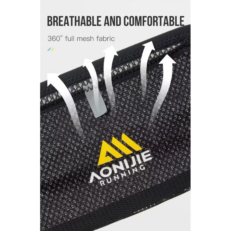 AONIJIE W8122 Quick Release Zipper Running Belt Hydration Waist Pack