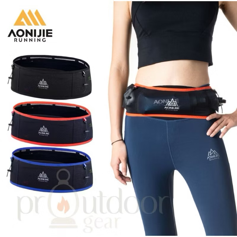 AONIJIE W938S Running Belt Fanny Pack for Women Men Moisture Wicking Waist Pack Great for Marathon Climbing Cycling