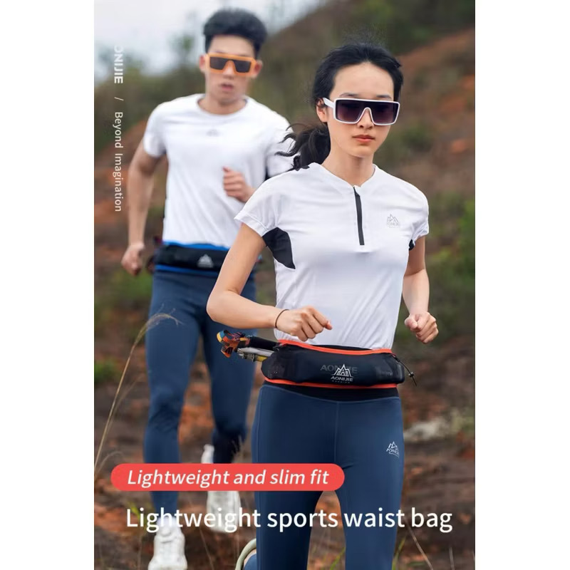 AONIJIE W938S Running Belt Fanny Pack for Women Men Moisture Wicking Waist Pack Great for Marathon Climbing Cycling