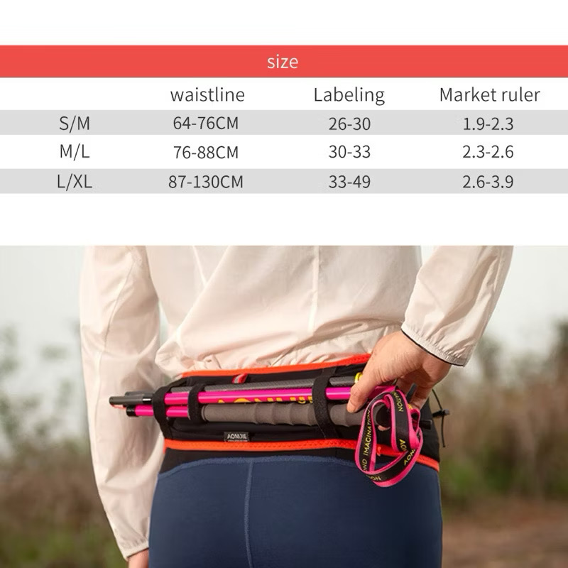 AONIJIE W938S Running Belt Fanny Pack for Women Men Moisture Wicking Waist Pack Great for Marathon Climbing Cycling