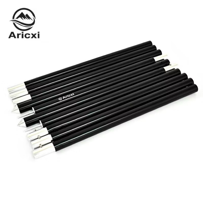 Aricxi aluminum alloy black canopy pole 2.4 meters thick tent foyer bracket canopy support pole