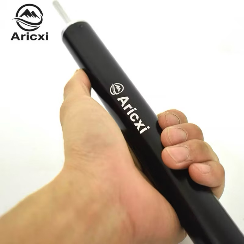 Aricxi aluminum alloy black canopy pole 2.4 meters thick tent foyer bracket canopy support pole