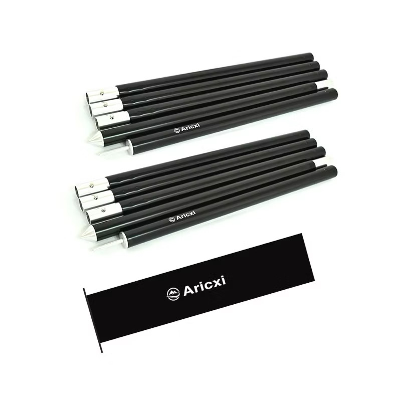 Aricxi aluminum alloy black canopy pole 2.4 meters thick tent foyer bracket canopy support pole