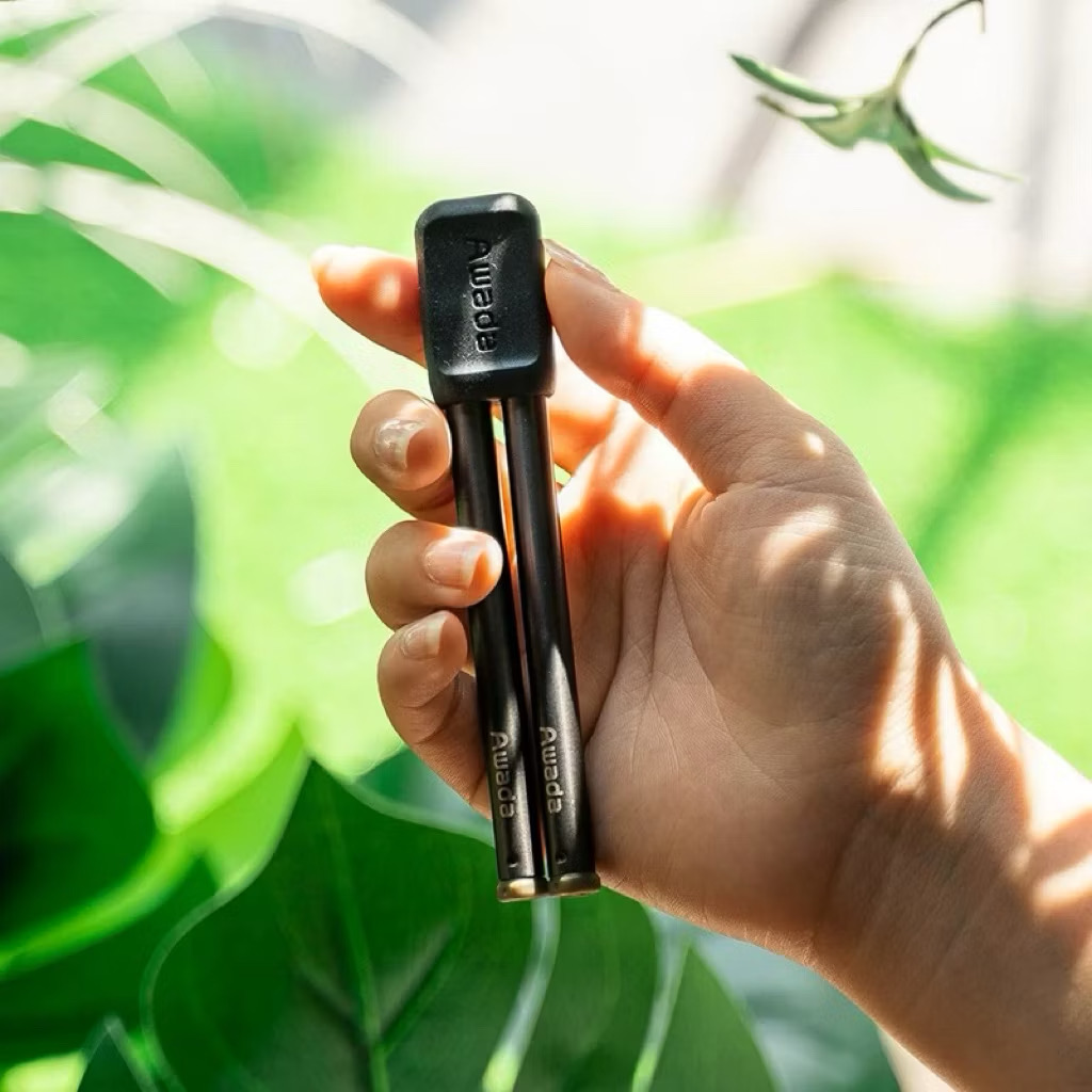 AWADA Portable Telescopic Chopsticks Food-Grade, Non-Slip, Easy-to-Clean, Single-Person Chopsticks