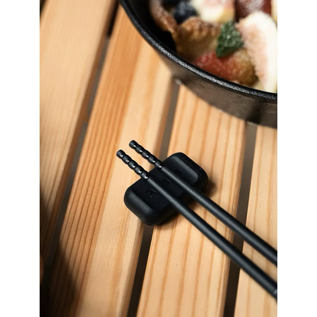 AWADA Portable Telescopic Chopsticks Food-Grade, Non-Slip, Easy-to-Clean, Single-Person Chopsticks