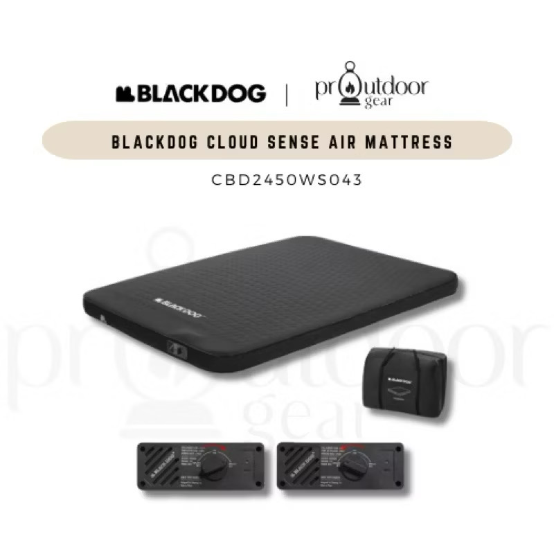 Blackdog 2 Person TPU Air Mattress Built-in Pump Outdoor Automatic Inflatable Sleeping Bed