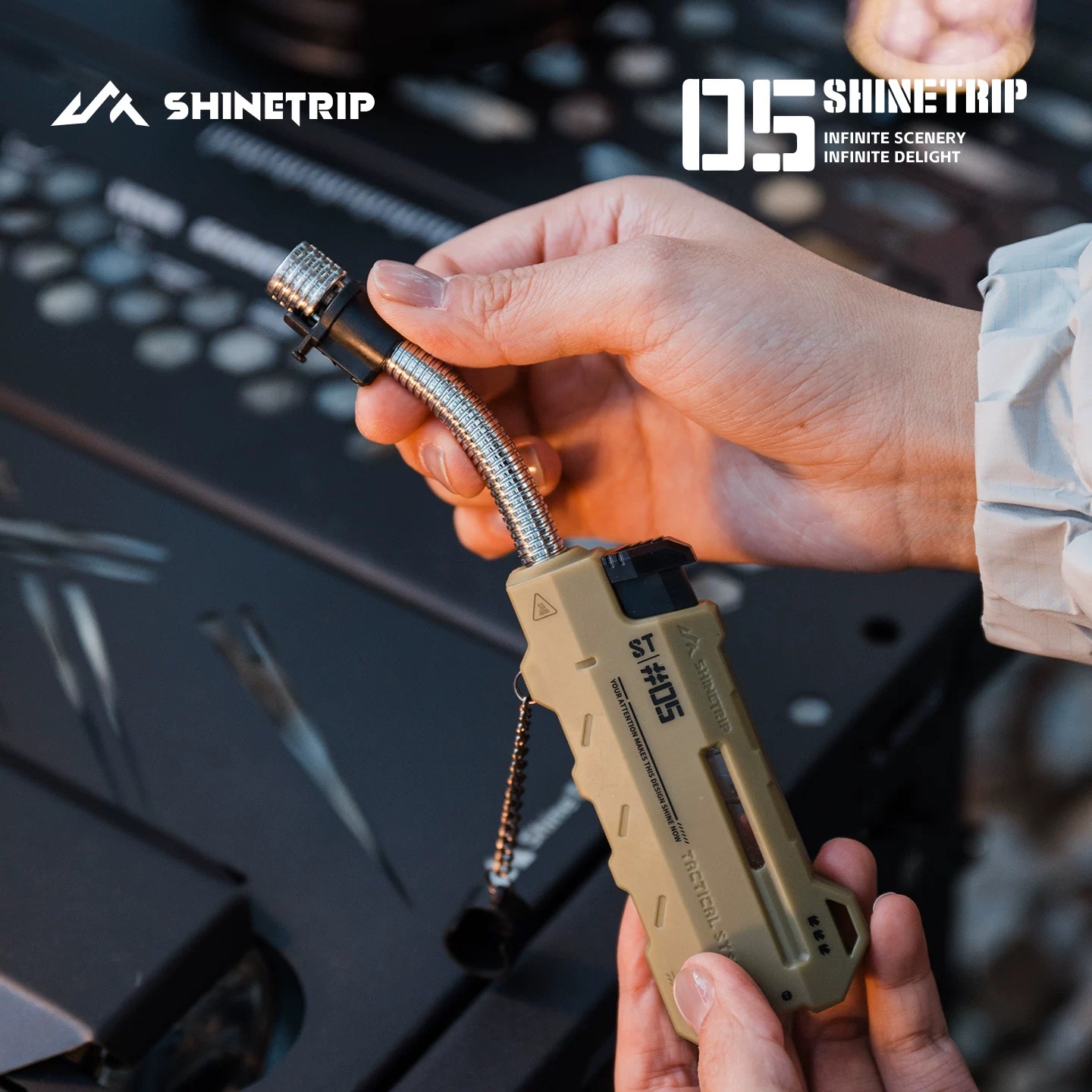 ShineTrip A570 Outdoor Camping Fire Starter Lighter Windproof Igniter BBQ Charcoal Gas Stove Ignition Tool