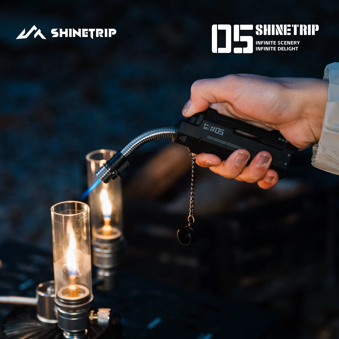 ShineTrip A570 Outdoor Camping Fire Starter Lighter Windproof Igniter BBQ Charcoal Gas Stove Ignition Tool