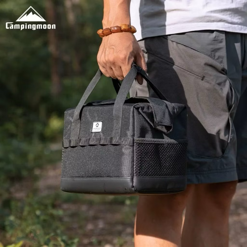 Campingmoon BC-200 Small Insulated Cooler Bag Portable Outdoor Food & Drink Ice Bag for Camping Storage