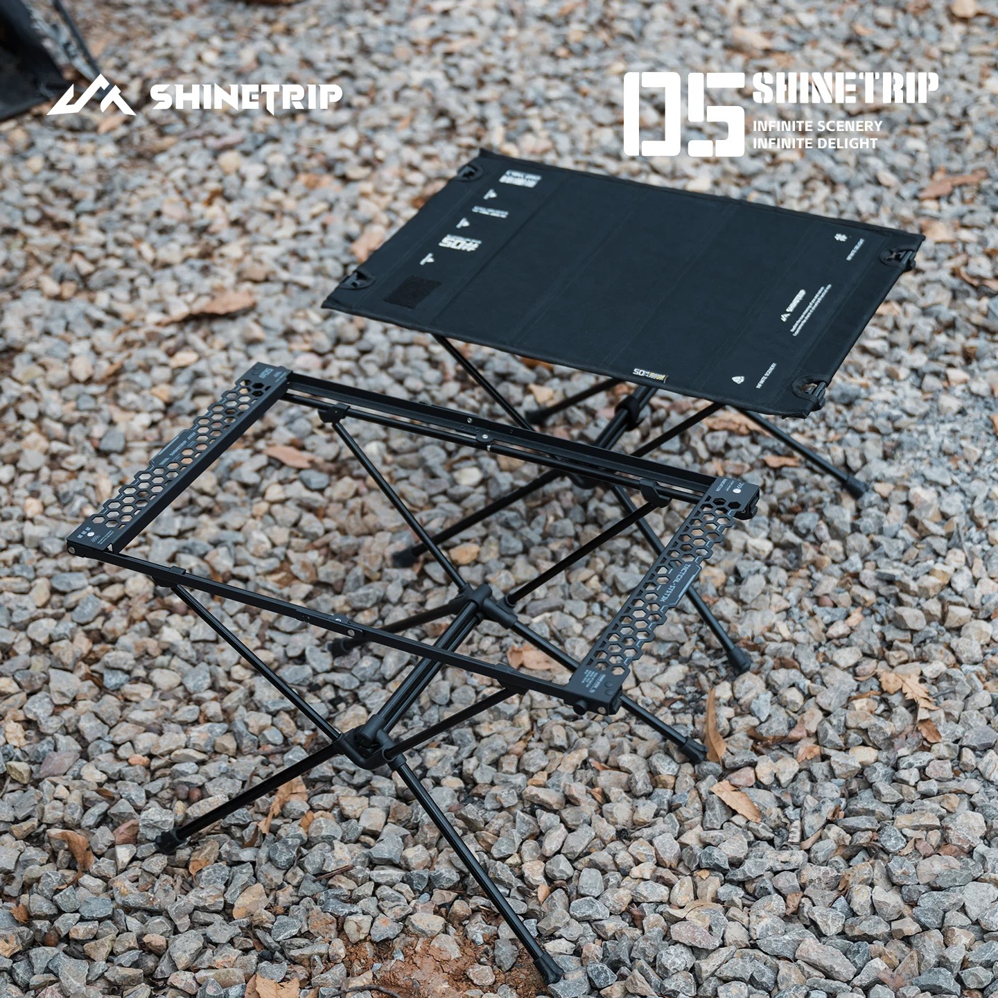 ShineTrip A569/A406 Ultralight Foldable Camping Table Board IGT Unit Quick Open Portable Picnic Tabletop