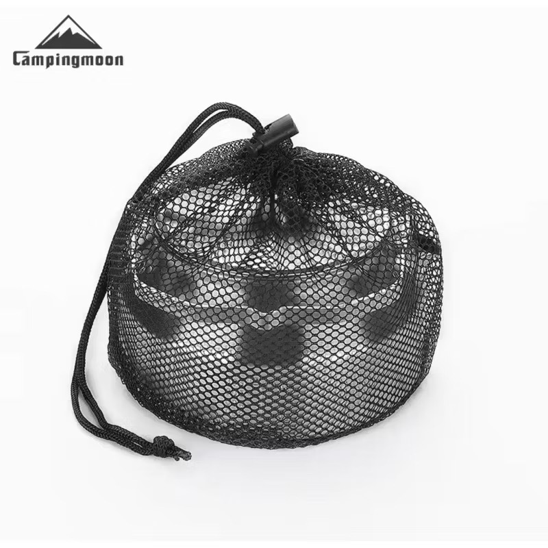 Campingmoon BKSW-1/SW-1 Camping Cookware Equipment 304 Stainless Steel Teapot Coffee Portable Picnic Outdoor Kettle