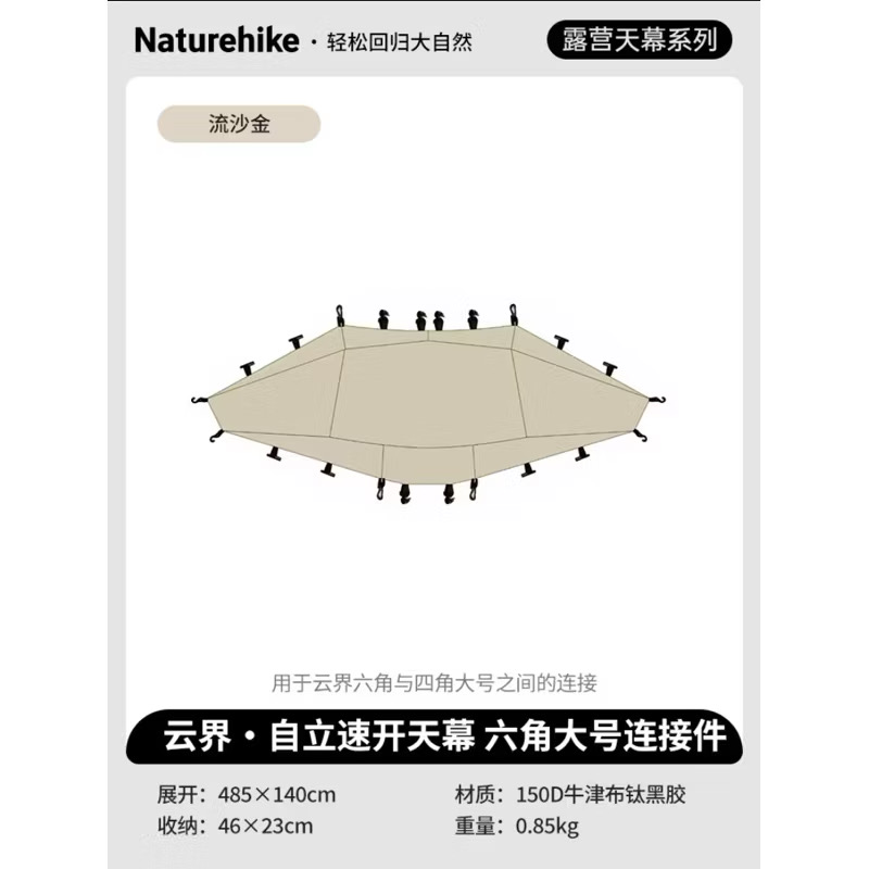 Accessories for Naturehike Hexagon Quick Open Dome