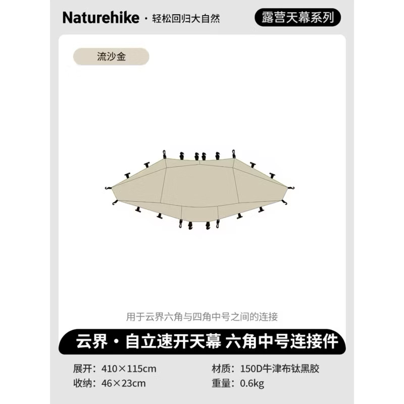 Accessories for Naturehike Hexagon Quick Open Dome