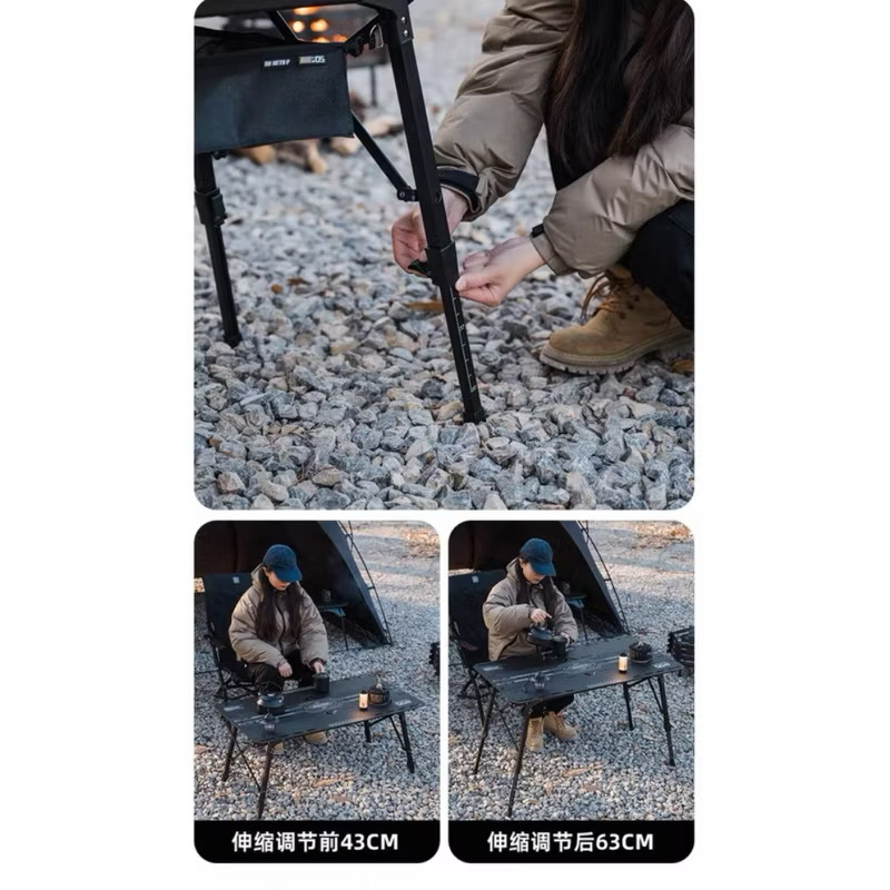 Accessories for Shinetrip Starship 3 Plate Table Tactical Style IGT Expandable with Accessories Side Rack Stove Stand