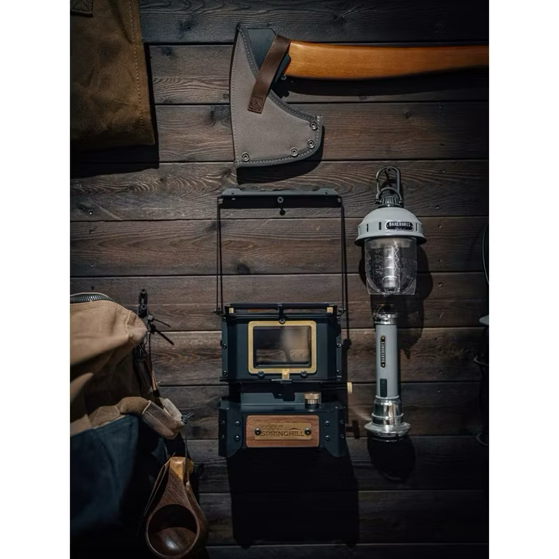 Acessories GoOut SpringHill Viewing Stove Glass Kerosene Stove Mini Stove Tea Stove Small Heating Stove Camping Stove