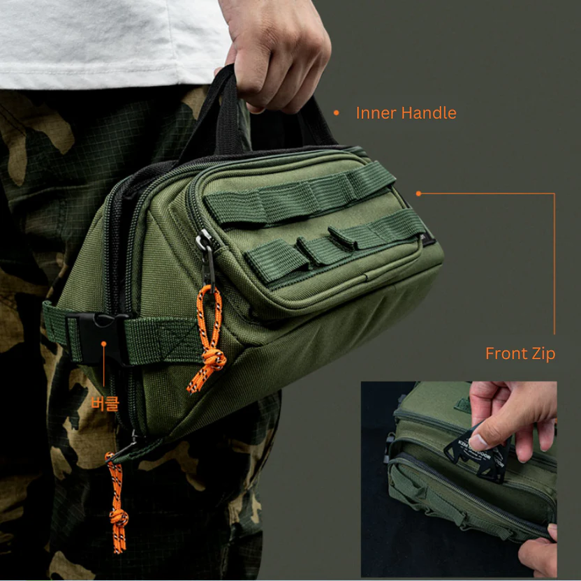 KZM Field Multi Tool Bag - Outdoor Camping Accessories Storage Bag