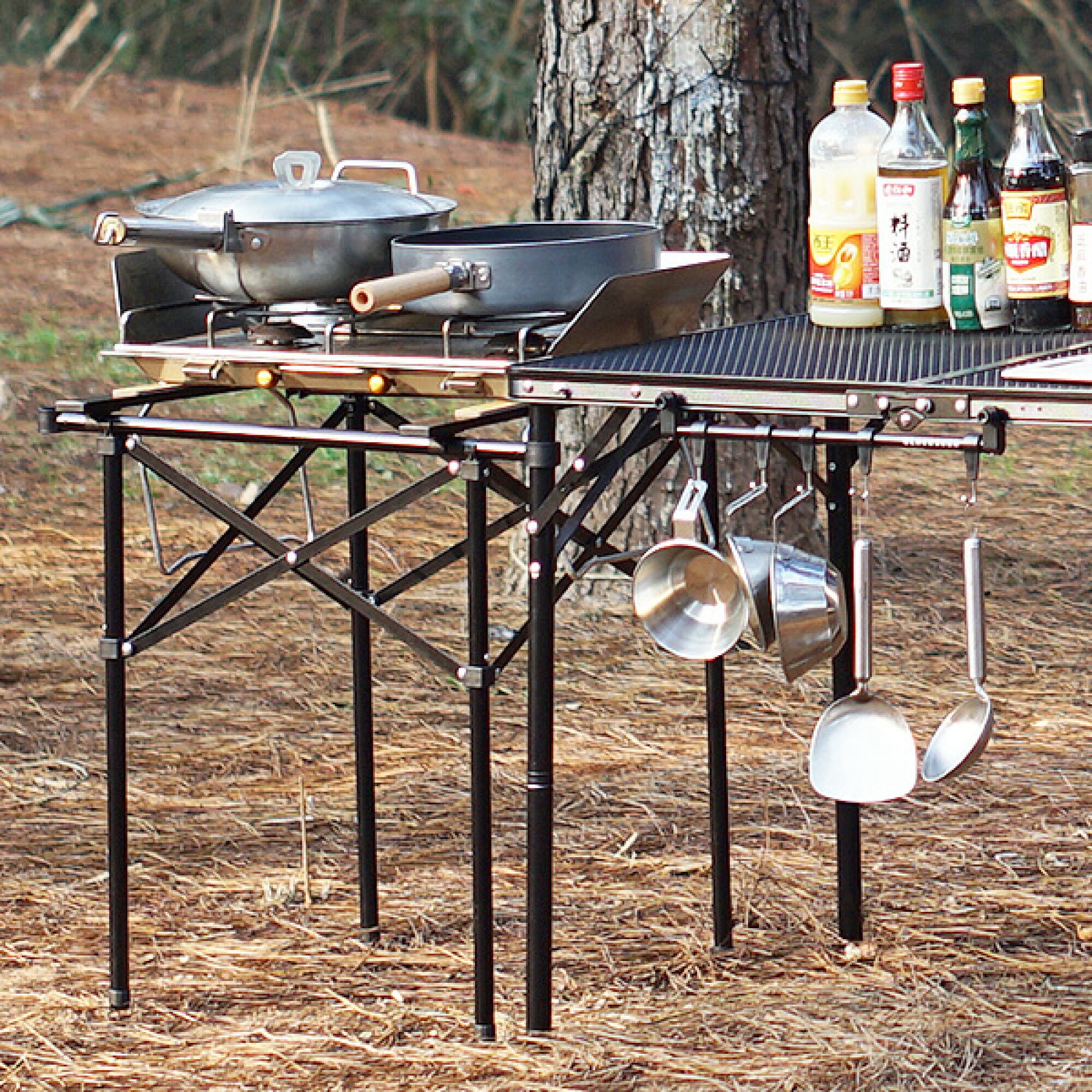 BlackDeer Longicorn Series Gas Stove Stand for Family Camping Picnic