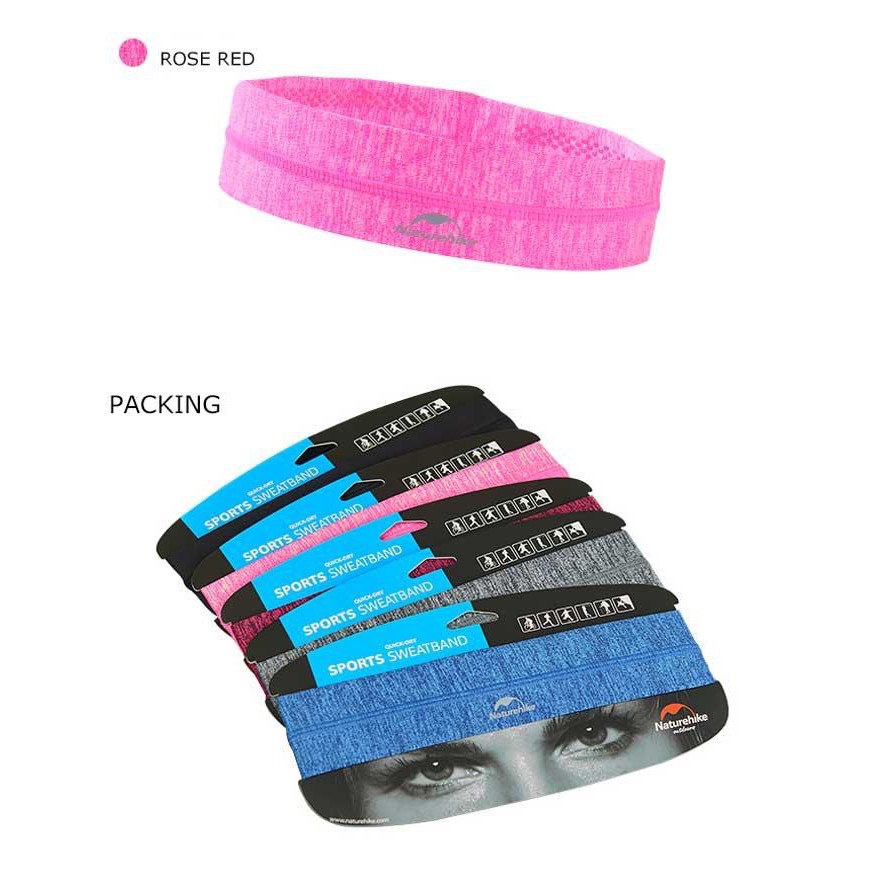 NATUREHIKE NH17Z020-D Hiking Sport Scarf Headband Outdoor Camping Hiking Cycling Bicycle Head Scarf Breathable Headwear