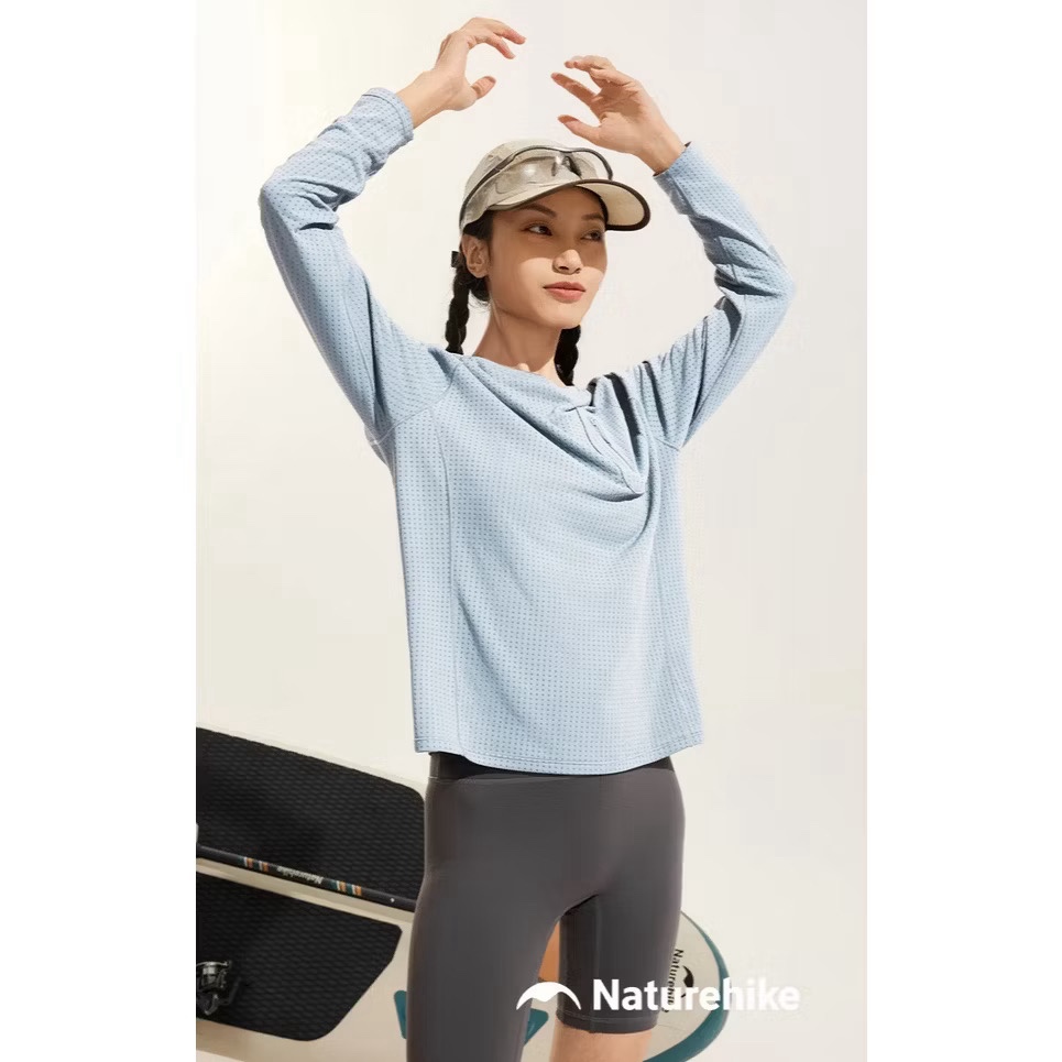 NATUREHIKE WOMEN'S OUTDOOR QUICK DRY ANTI-UV LONG SLEEVE T-SHIRTS CAY2511FS010
