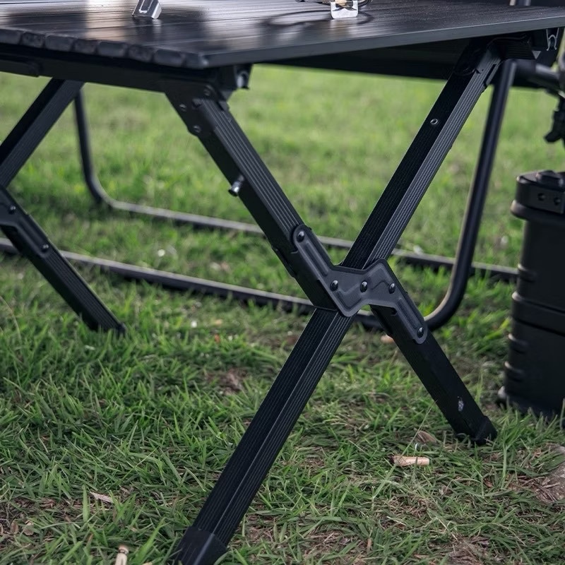 BLACKDOG SHANGYE Ueno Portable Foldable Camping Table Aluminum Alloy EggRoll Outdoor Picnic Table