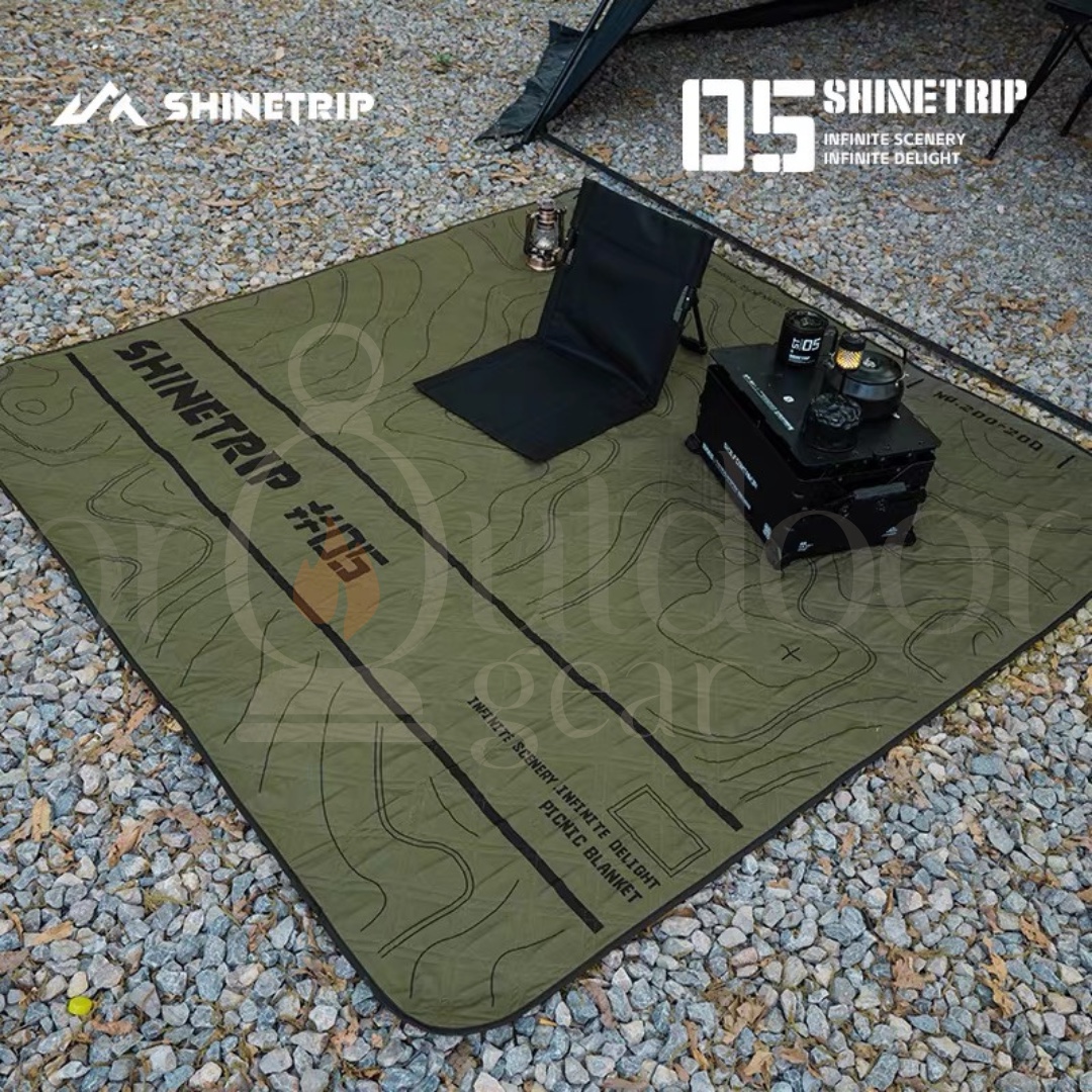 SHINETRIP A536 Outdoor Camping Ultrasonic Picnic Mat Tablecloth Portable Moisture proof Beach Blanket Waterproof Extra Large
