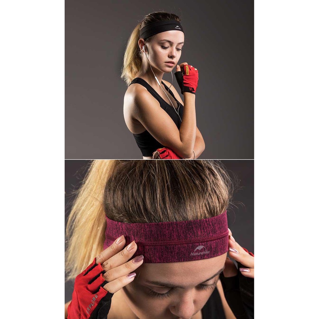 NATUREHIKE NH17Z020-D Hiking Sport Scarf Headband Outdoor Camping Hiking Cycling Bicycle Head Scarf Breathable Headwear