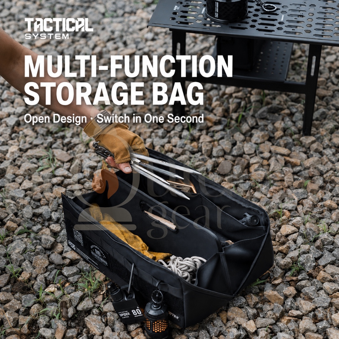 SHINETRIP A581-H01 05 Multi-Function Storage Bag 8.5L Tactical Camping Tool Bag Portable Oxford Organizer