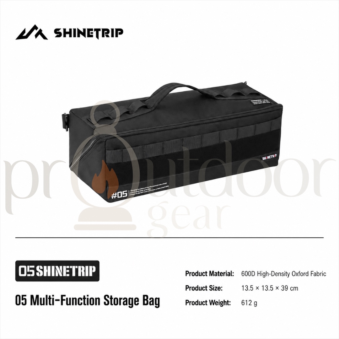 SHINETRIP A581-H01 05 Multi-Function Storage Bag 8.5L Tactical Camping Tool Bag Portable Oxford Organizer