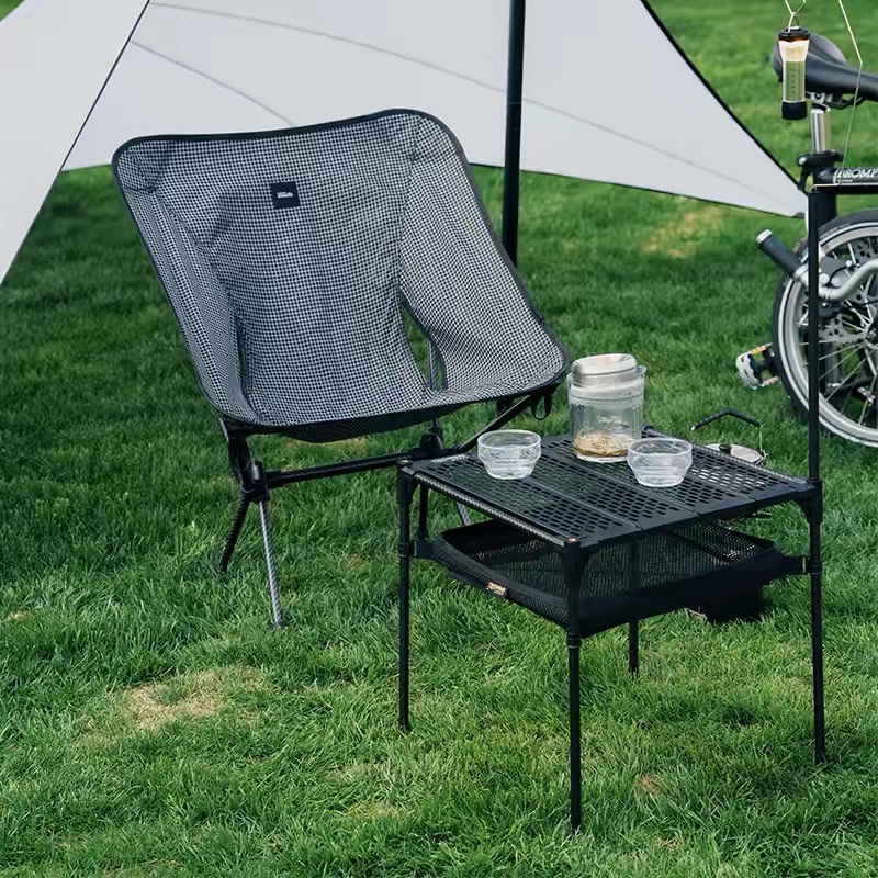 GOOUT SPRINGHILL Fusang Carbon Fiber Moon Chair Ultralight Outdoor Folding Camping Chair Portable Fishing Chair