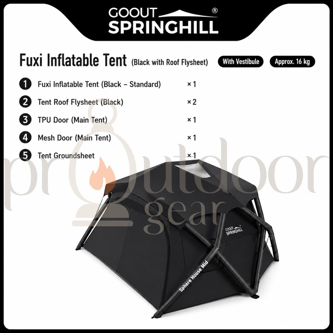 GOOUT SPRINGHILL Sphere Fuxi Inflatable Dome Air Tent