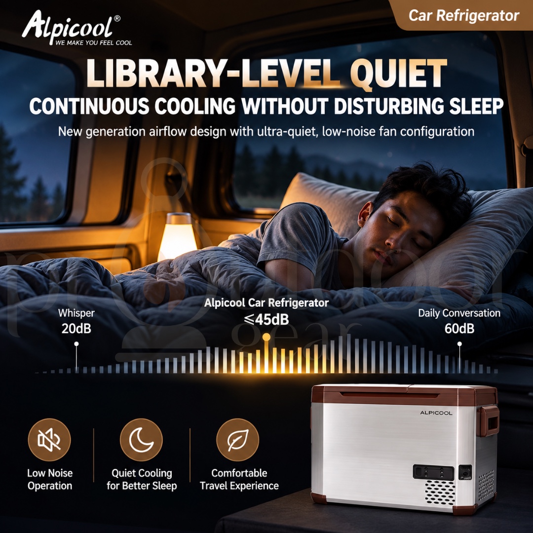[PRE-ORDER] ALPICOOL AS SERIES AS35 AS45 AS55 Portable Car Refrigerator Freezer Dual Zone APP Control 12V 24V 220V