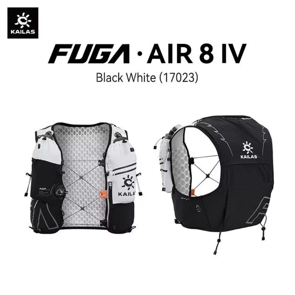 KAILAS FUGA AIR 8 IV Trail Running Hiking Hydration Vest Pack 8 Litre 8L - Unisex