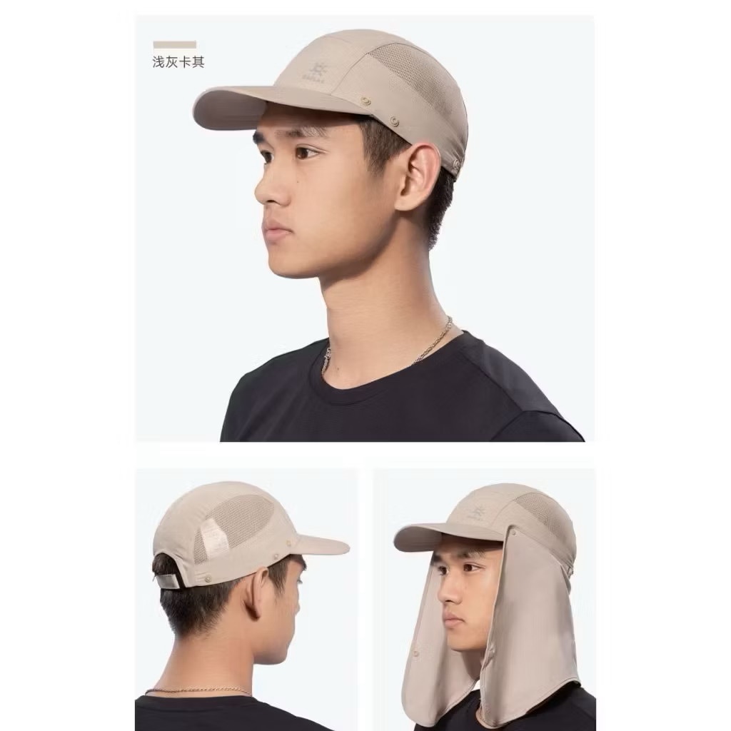 KAILAS Neck Flap Baseball Ultra Running Trail Hiking Cap
