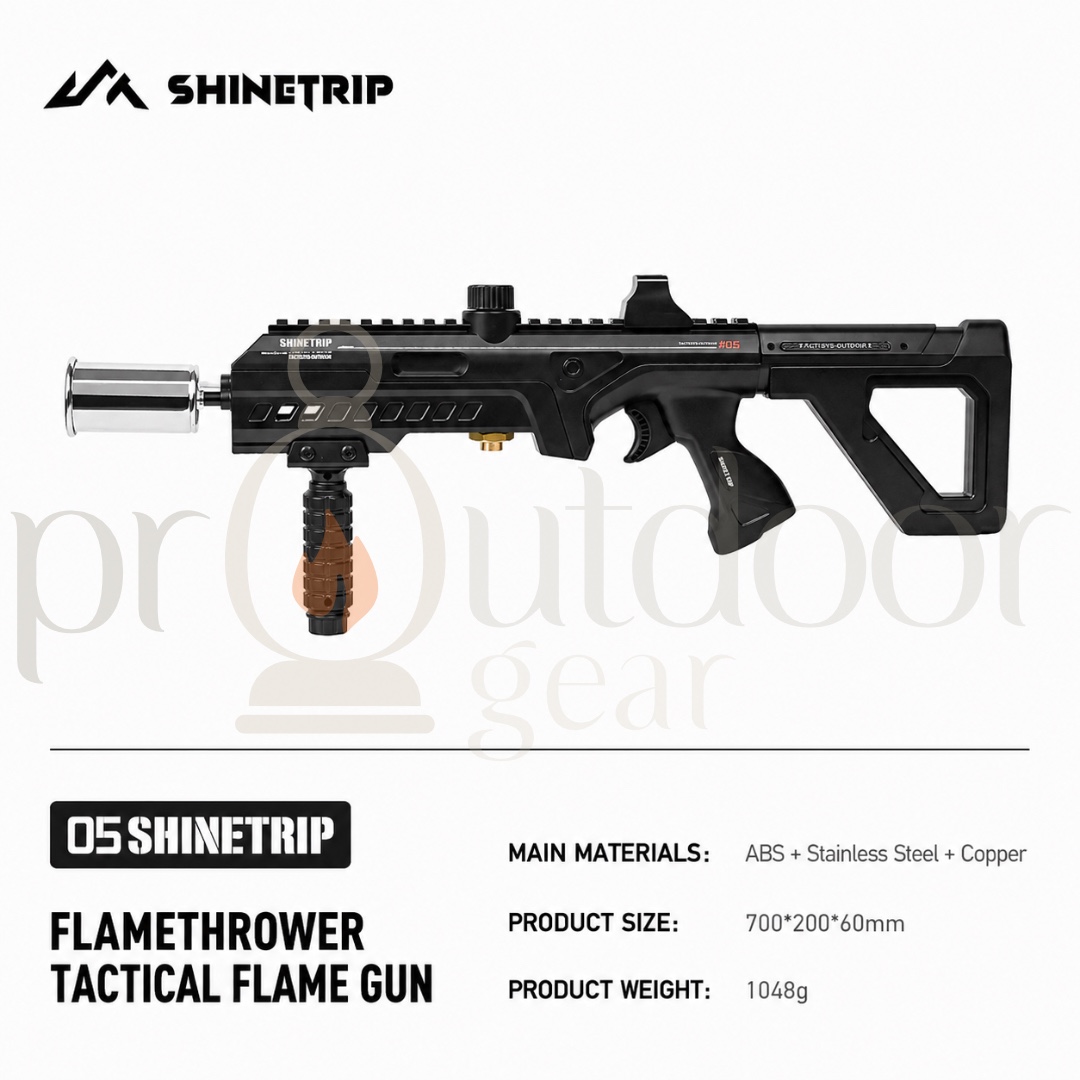 SHINETRIP A601 JIUYAN TACTICAL TORCH Outdoor Camping Blow Torch Flame Gun Fire Starter BBQ Burner Portable Ignition Tool