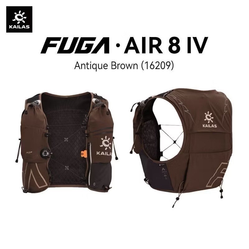 KAILAS FUGA AIR 8 IV Trail Running Hiking Hydration Vest Pack 8 Litre 8L - Unisex