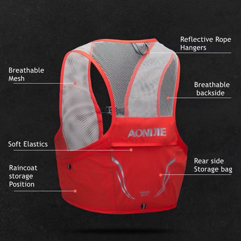 AONIJIE Hydration Pack Backpack 2.5 Liter Marathoner C932 Running Race Hydration Vest Running Backpack with Hydration