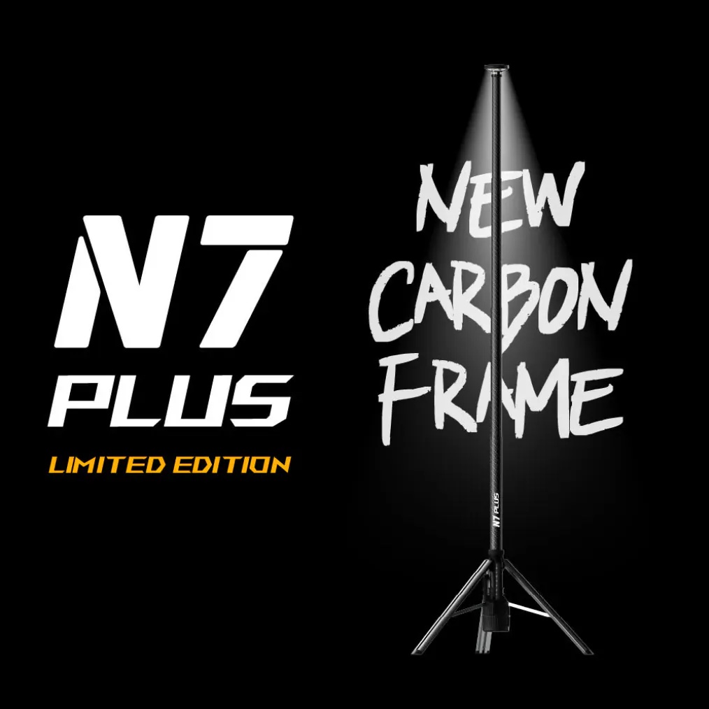 FINEL N7/PLUS Outdoor LED Camping Light Carbon Fiber Rechargeable Waterproof Portable Lamp
